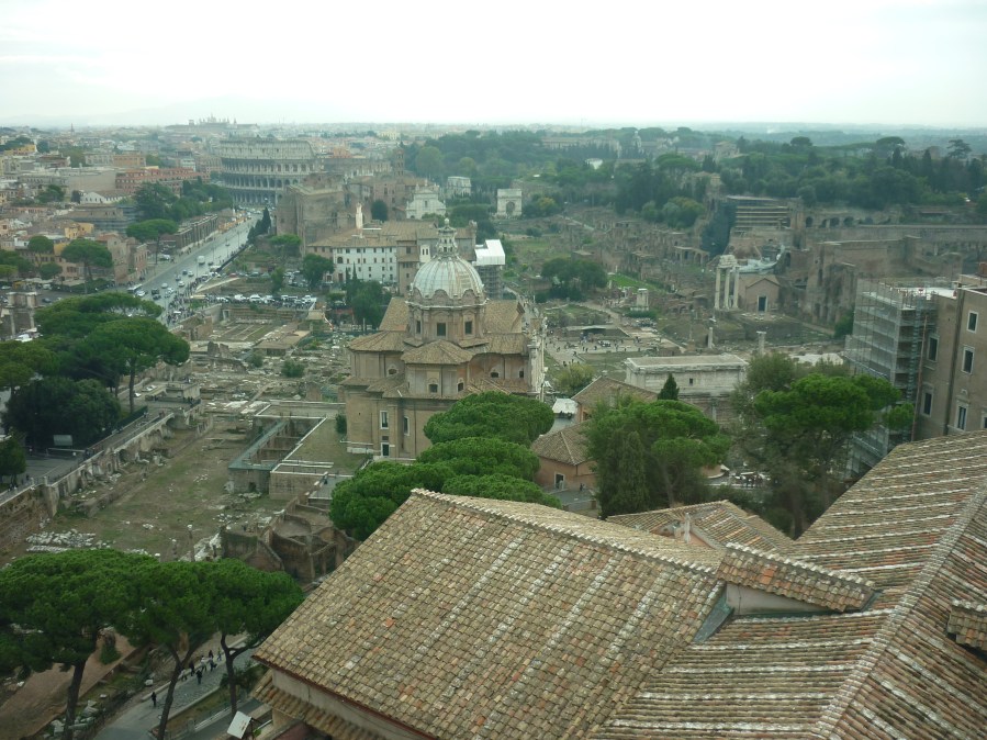View from Vittorio Emanuele II Monument.