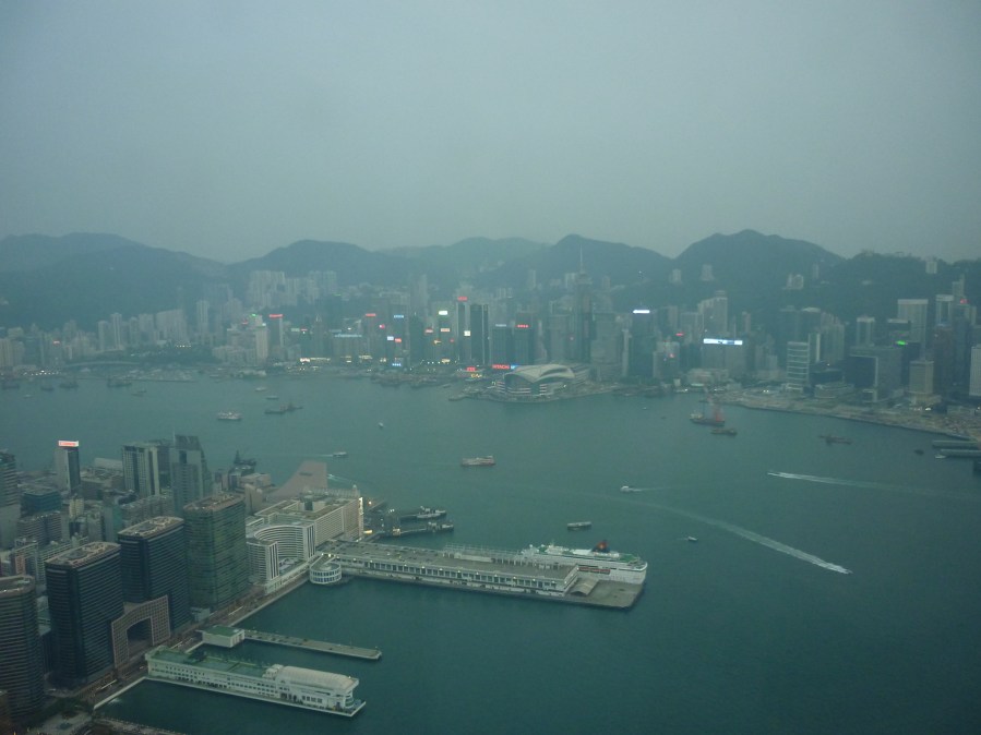HK in daylight.