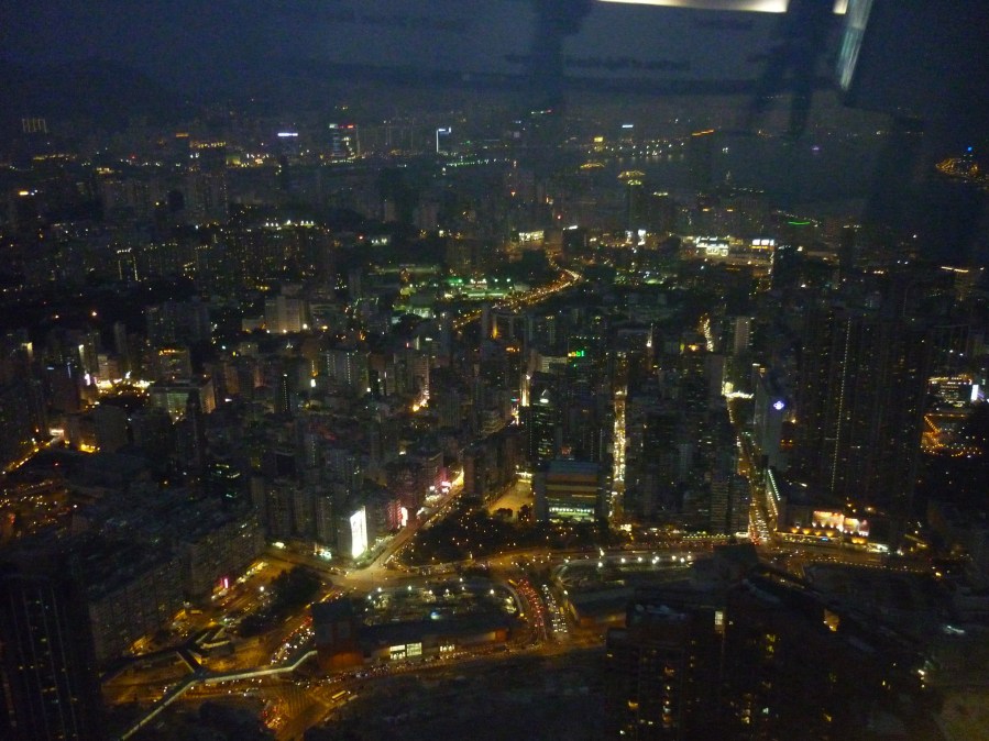HK at night.
