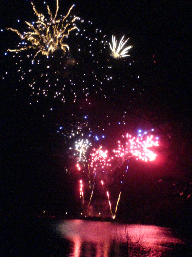 New Years Eve fireworks.