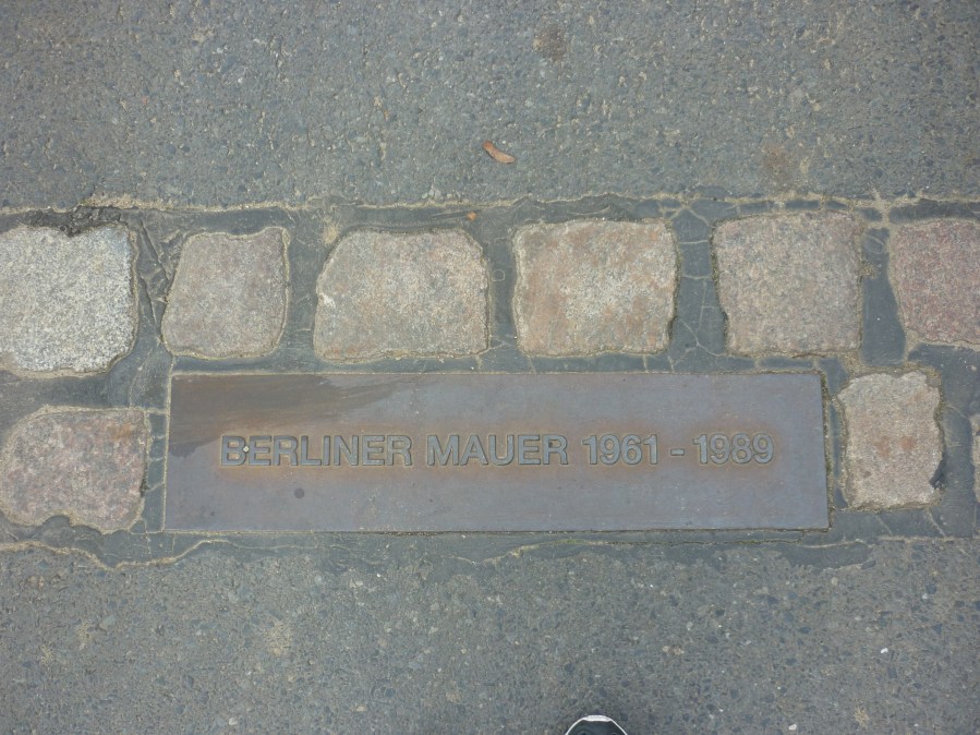 Path of the Berlin Wall